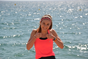 Veronika Milotová v Lloret de Mar